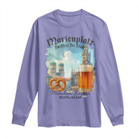 Bavarian Festival Munich Oktoberfest Long Sleeve Shirt Das Herz Der Stadt Beer Pretzel - Wonder Print Shop