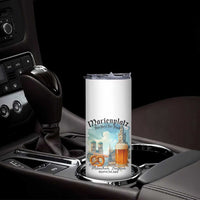 Bavarian Festival Munich Oktoberfest Skinny Tumbler Das Herz Der Stadt Beer Pretzel - Wonder Print Shop