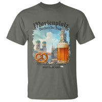 Bavarian Festival Munich Oktoberfest T Shirt Das Herz Der Stadt Beer Pretzel - Wonder Print Shop