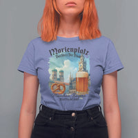 Bavarian Festival Munich Oktoberfest T Shirt For Women Das Herz Der Stadt Beer Pretzel - Wonder Print Shop