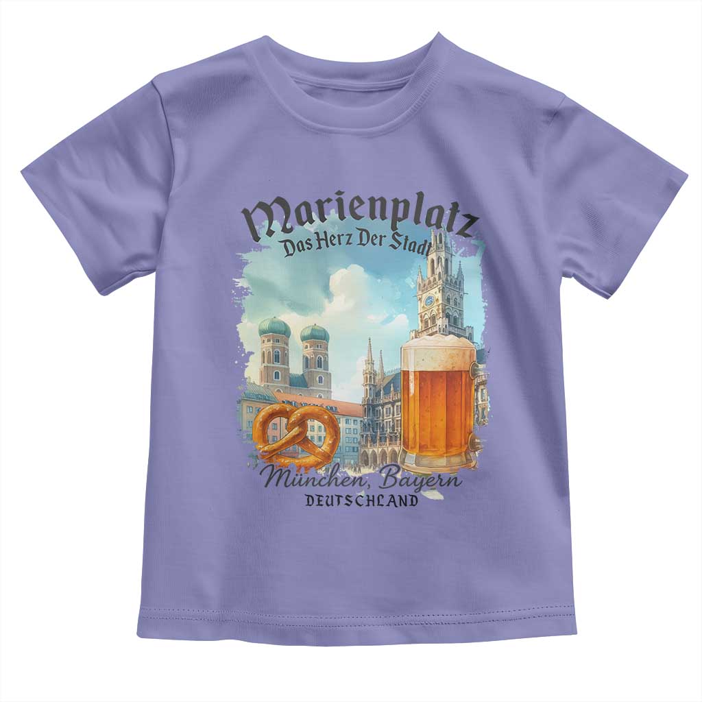 Bavarian Festival Munich Oktoberfest Toddler T Shirt Das Herz Der Stadt Beer Pretzel - Wonder Print Shop
