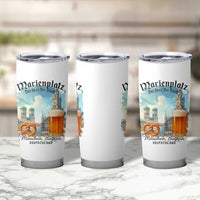 Bavarian Festival Munich Oktoberfest Tumbler Cup Das Herz Der Stadt Beer Pretzel - Wonder Print Shop
