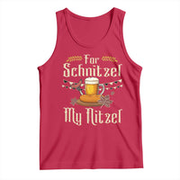 Funny Oktoberfest For Schnitzel My Nitzel Tank Top Beer Nitzel Sausage - Wonder Print Shop