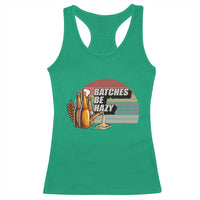 Funny Batches Be Hazy Racerback Tank Top Vintage Craft Beer Brewing - Wonder Print Shop