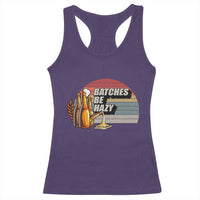 Funny Batches Be Hazy Racerback Tank Top Vintage Craft Beer Brewing - Wonder Print Shop