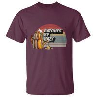 Funny Batches Be Hazy T Shirt Vintage Craft Beer Brewing - Wonder Print Shop
