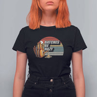 Funny Batches Be Hazy T Shirt For Women Vintage Craft Beer Brewing - Wonder Print Shop