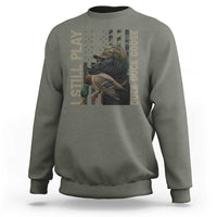 Funny I Still Play Duck Duck Goose Sweatshirt Duck Hunting Dog Back Lab - Wonder Print Shop