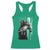 Duck Hunting Dog Back Lab Vintage American Flag Racerback Tank Top - Wonder Print Shop