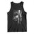 Duck Hunting Dog Back Lab Vintage American Flag Tank Top - undefined