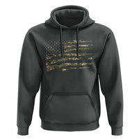 Hunting Guns Vintage Camo American Flag Hoodie - Wonder Print Shop