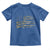 Hunting Guns Vintage Camo American Flag Toddler T Shirt - Wonder Print Shop