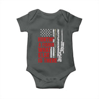 Hunting And Fishing What Else Is There Baby Onesie Vintage American Flag - Wonder Print Shop