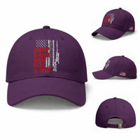 Hunting And Fishing What Else Is There Baseball Cap Vintage American Flag