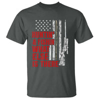 Hunting And Fishing What Else Is There T Shirt Vintage American Flag - Wonder Print Shop