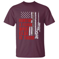 Hunting And Fishing What Else Is There T Shirt Vintage American Flag - Wonder Print Shop