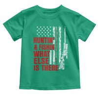 Hunting And Fishing What Else Is There Toddler T Shirt Vintage American Flag - Wonder Print Shop