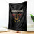 Deutschland German Heritage Pride Throw Blanket Bundesadler Coat of Arms Star - Wonder Print Shop