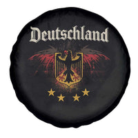 Deutschland German Heritage Pride Spare Tire Cover Bundesadler Coat of Arms Star - Wonder Print Shop