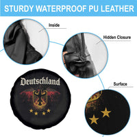 Deutschland German Heritage Pride Spare Tire Cover Bundesadler Coat of Arms Star - Wonder Print Shop