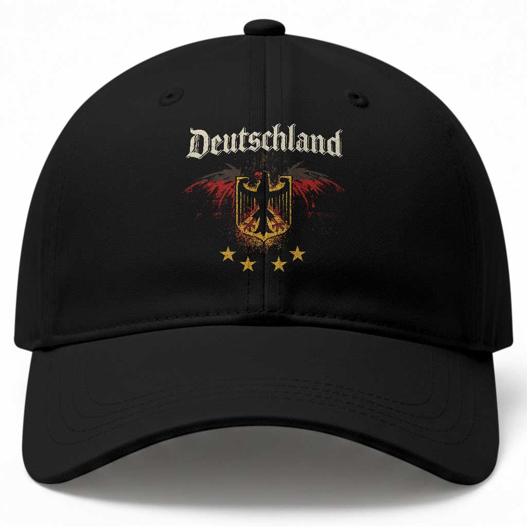 Deutschland German Heritage Pride Baseball Cap Bundesadler Coat of Arms Star