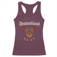 Deutschland German Heritage Pride Racerback Tank Top Bundesadler Coat of Arms Star - Wonder Print Shop