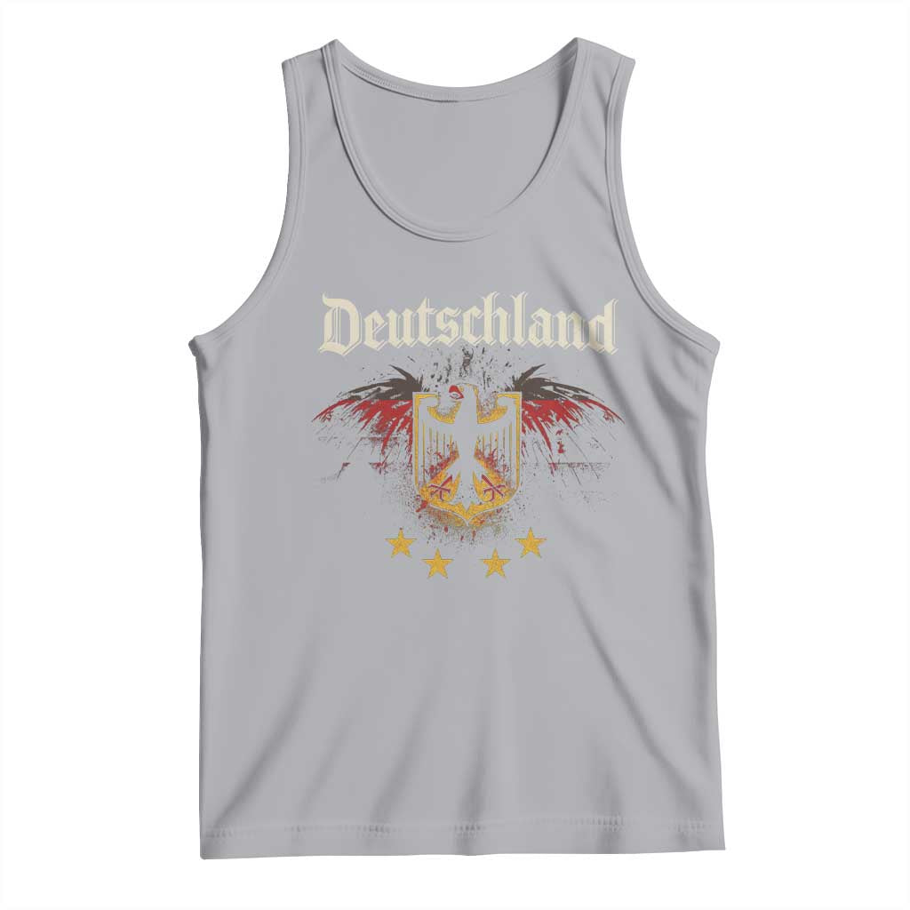 Deutschland German Heritage Pride Tank Top Bundesadler Coat of Arms Star - Wonder Print Shop