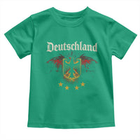 Deutschland German Heritage Pride Toddler T Shirt Bundesadler Coat of Arms Star - Wonder Print Shop