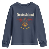 Deutschland German Heritage Pride Youth Sweatshirt Bundesadler Coat of Arms Star - Wonder Print Shop