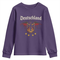 Deutschland German Heritage Pride Youth Sweatshirt Bundesadler Coat of Arms Star - Wonder Print Shop