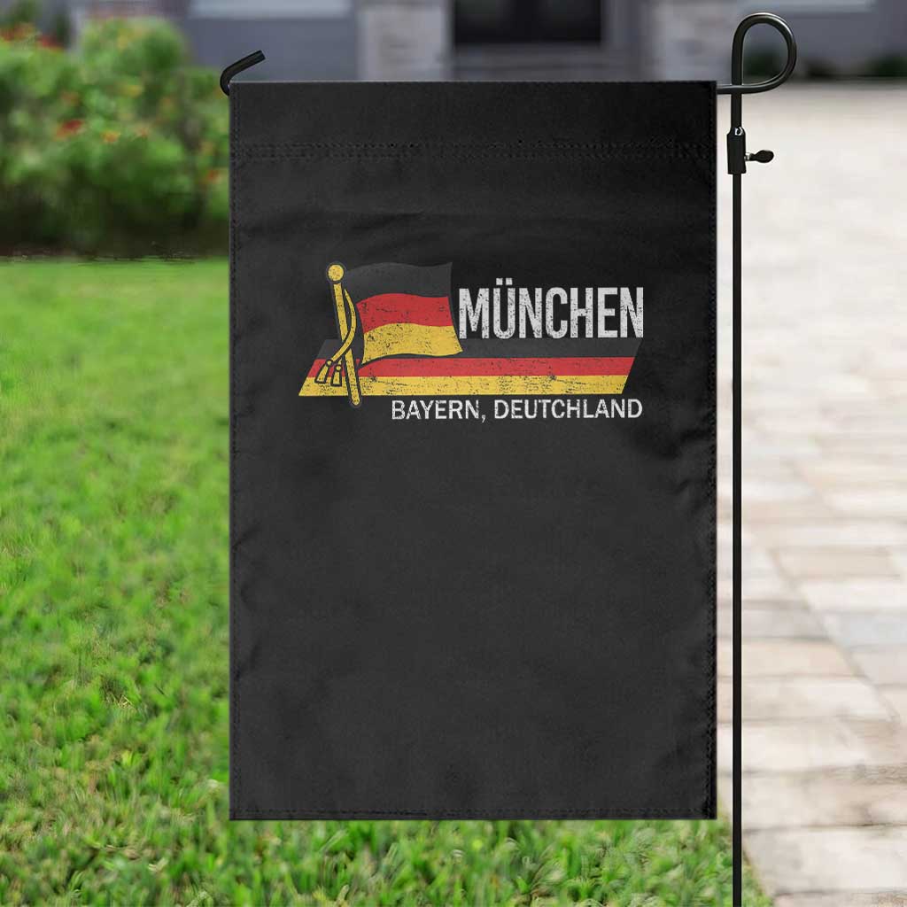 Munchen Bayern German Heritage Pride Germany Flag Garden Flag - Wonder Print Shop