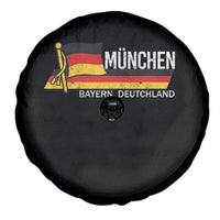 Munchen Bayern German Heritage Pride Germany Flag Spare Tire Cover - Wonder Print Shop