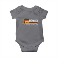 Munchen Bayern German Heritage Pride Germany Flag Baby Onesie - Wonder Print Shop