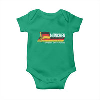 Munchen Bayern German Heritage Pride Germany Flag Baby Onesie - Wonder Print Shop