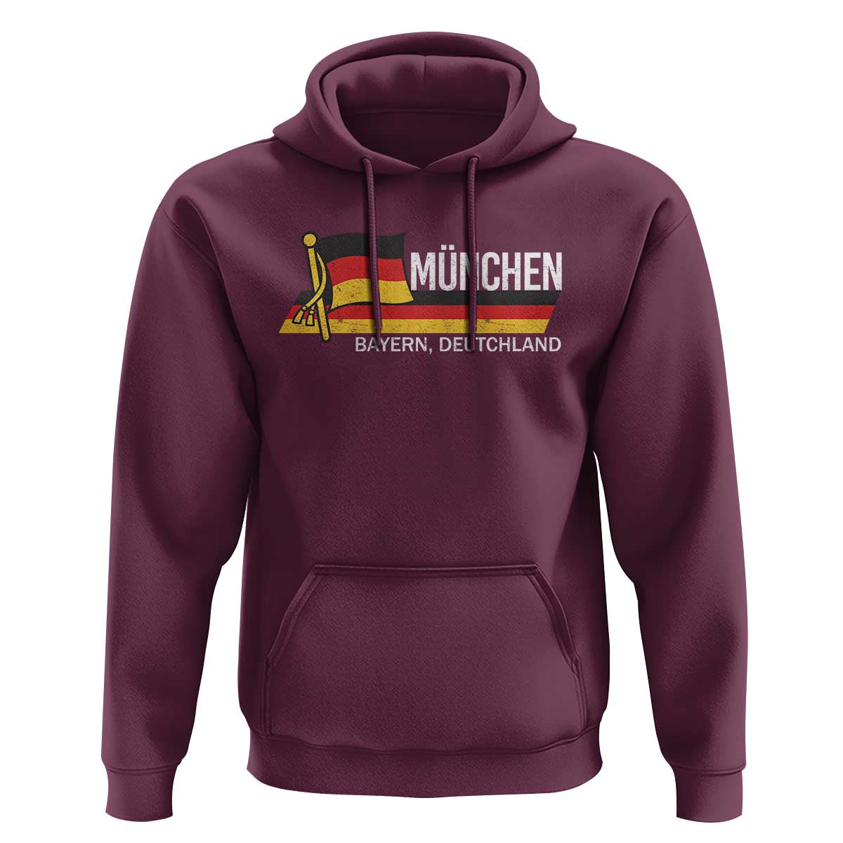 Munchen Bayern German Heritage Pride Germany Flag Hoodie - Wonder Print Shop