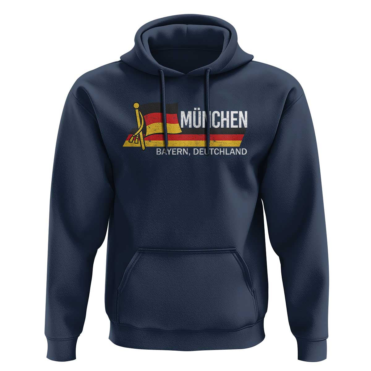 Munchen Bayern German Heritage Pride Germany Flag Hoodie - Wonder Print Shop