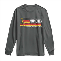 Munchen Bayern German Heritage Pride Germany Flag Long Sleeve Shirt - Wonder Print Shop