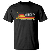 Munchen Bayern German Heritage Pride Germany Flag T Shirt - Wonder Print Shop