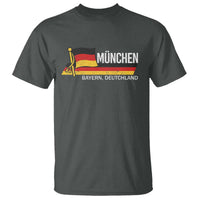 Munchen Bayern German Heritage Pride Germany Flag T Shirt - Wonder Print Shop