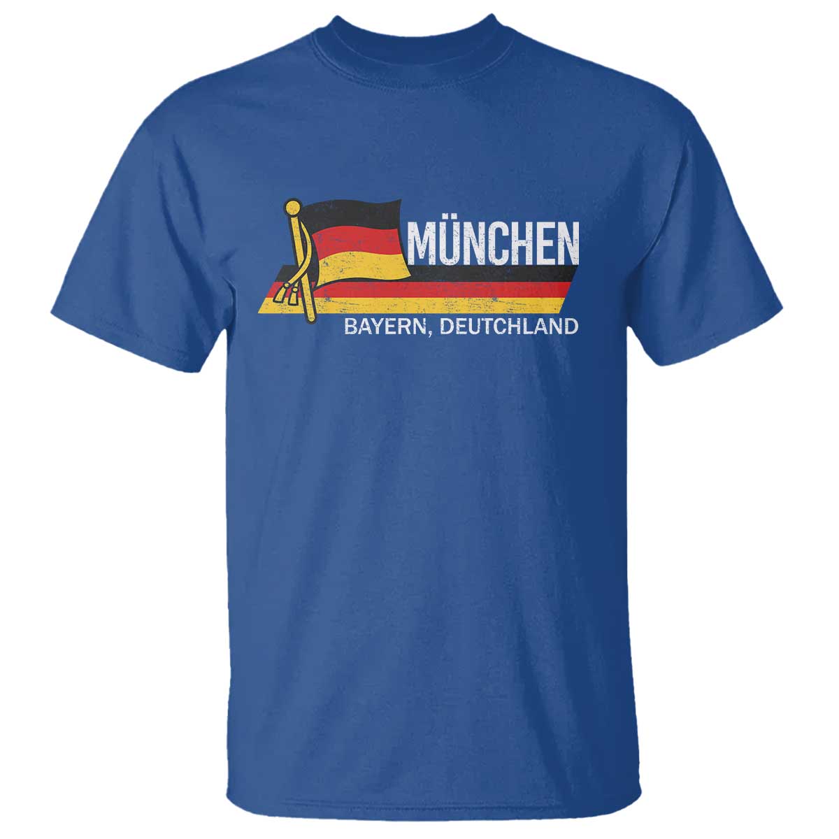 Munchen Bayern German Heritage Pride Germany Flag T Shirt - Wonder Print Shop