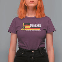 Munchen Bayern German Heritage Pride Germany Flag T Shirt For Women - Wonder Print Shop