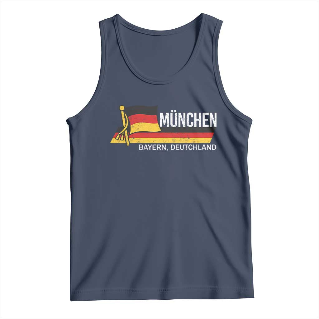 Munchen Bayern German Heritage Pride Germany Flag Tank Top - Wonder Print Shop