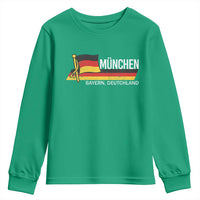 Munchen Bayern German Heritage Pride Germany Flag Youth Sweatshirt - Wonder Print Shop