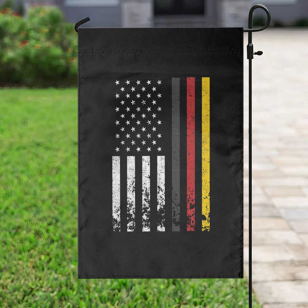 Patriotic Vintage German American Flag Garden Flag Germany Heritage Pride - Wonder Print Shop