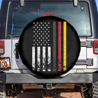 Patriotic Vintage German American Flag Spare Tire Cover Germany Heritage Pride - Wonder Print Shop
