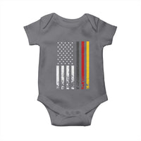 Patriotic Vintage German American Flag Baby Onesie Germany Heritage Pride - Wonder Print Shop