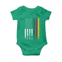 Patriotic Vintage German American Flag Baby Onesie Germany Heritage Pride - Wonder Print Shop