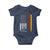 Patriotic Vintage German American Flag Baby Onesie Germany Heritage Pride - Wonder Print Shop