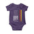 Patriotic Vintage German American Flag Baby Onesie Germany Heritage Pride - Wonder Print Shop