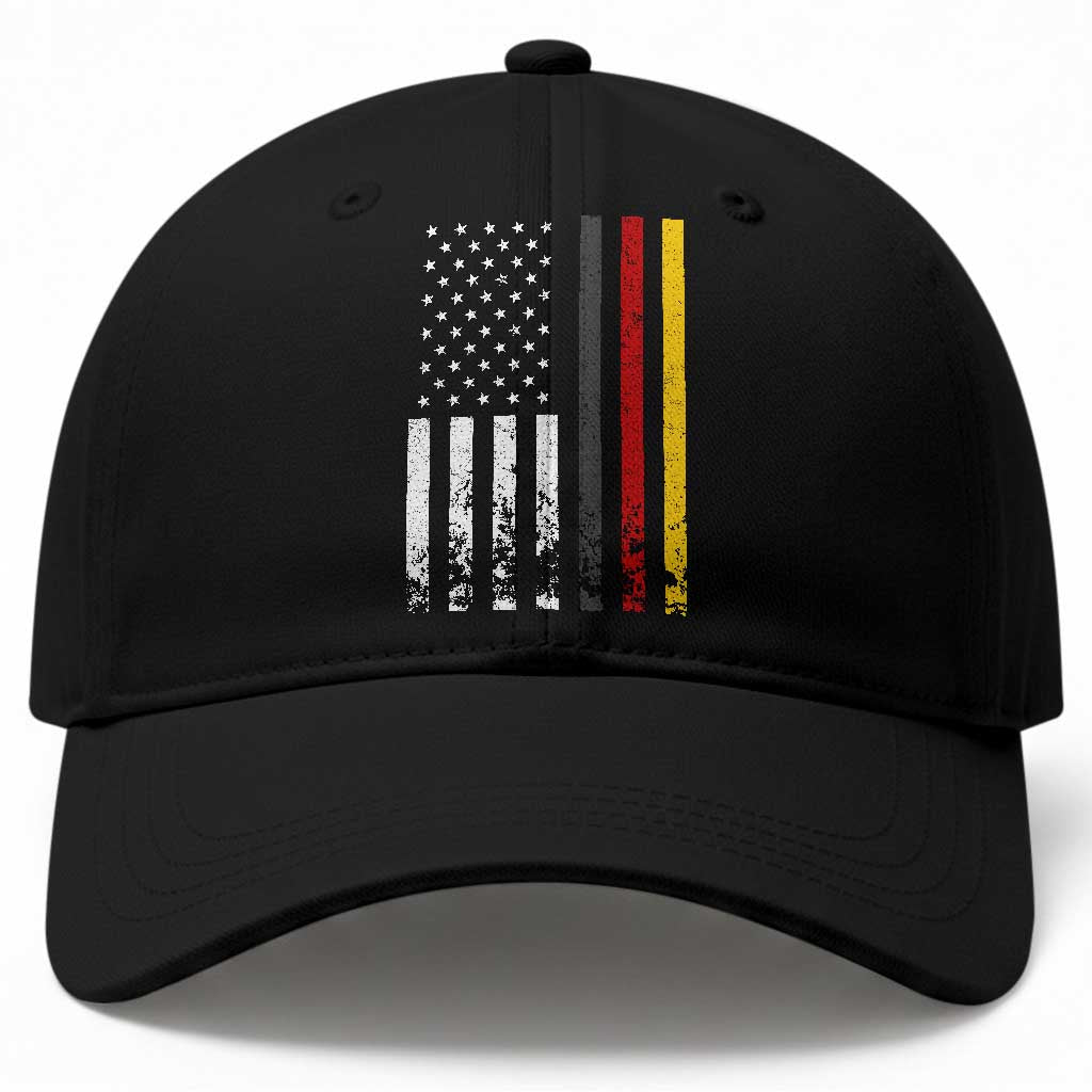 Patriotic Vintage German American Flag Baseball Cap Germany Heritage Pride